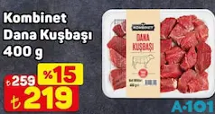 KOMBİNET DANA KUŞBAŞI 400 G KOMBİNET DANA KUŞBAŞI 400 G